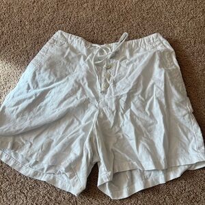 Eddie Bauer Women's High Waist White Shorts